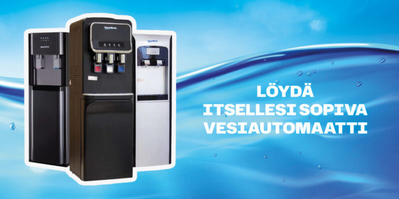 Löydät TreiKon verkkokaupasta nyt lisää uusia vesiautomaatteja!